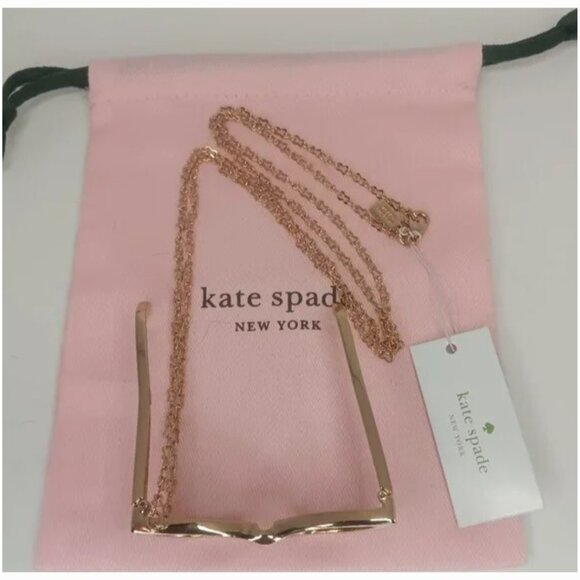 KATE SPADE NY MADE IN THE SHADE SUNGLASSES NECKLACE - Picture 6 of 9